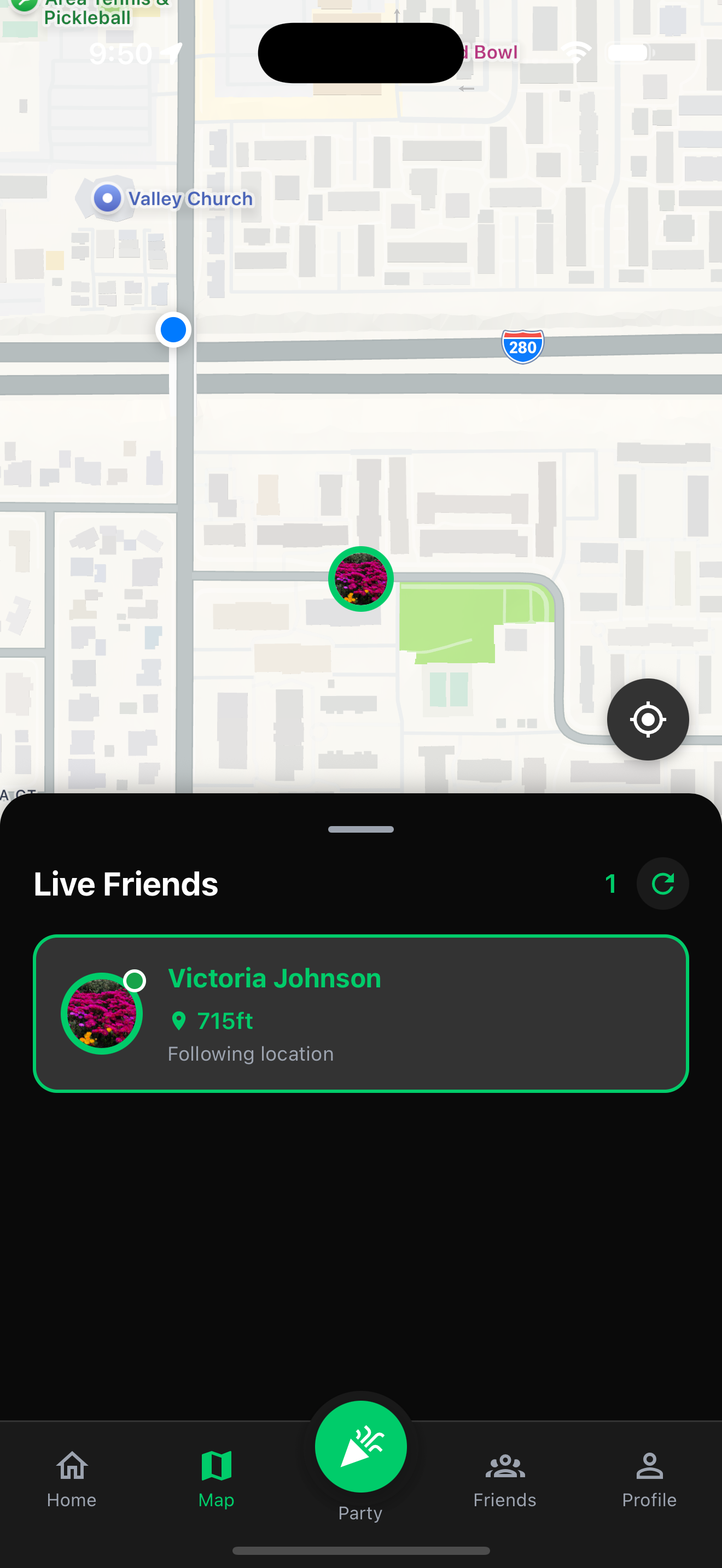 Live Friend Map - See where your friends are