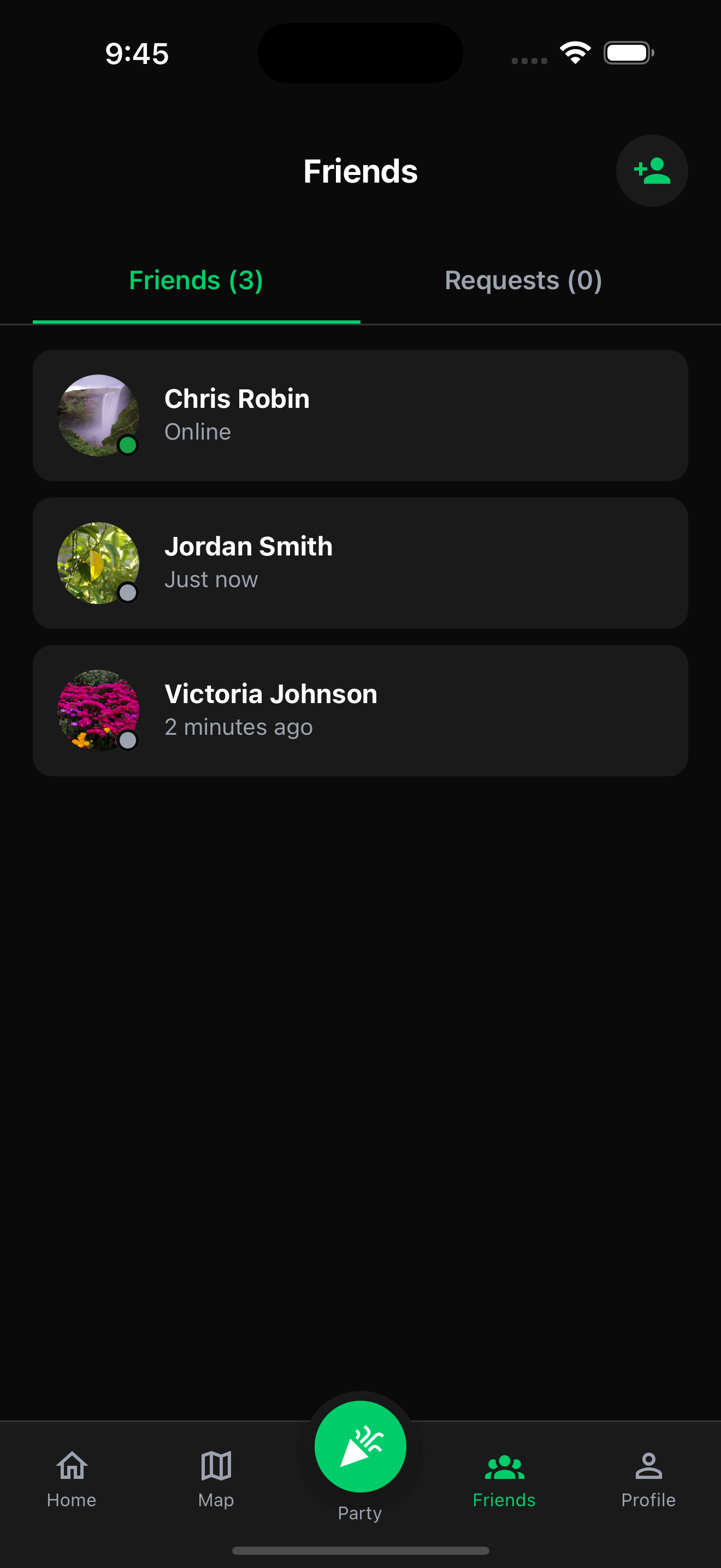 Friend Discovery - Connect through shared experiences